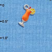 C2617+ - Tropical Drink - Orange - 3-D - Silver Charm